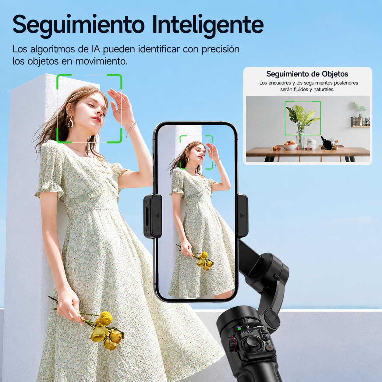 Gimbal Extensible con Control Remoto Magnético M05